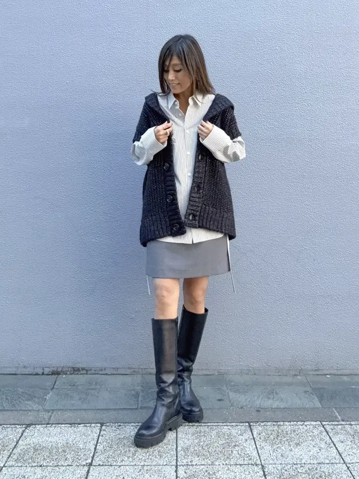 GRACE CONTINENTAL yukimi yonee コーディネート画像