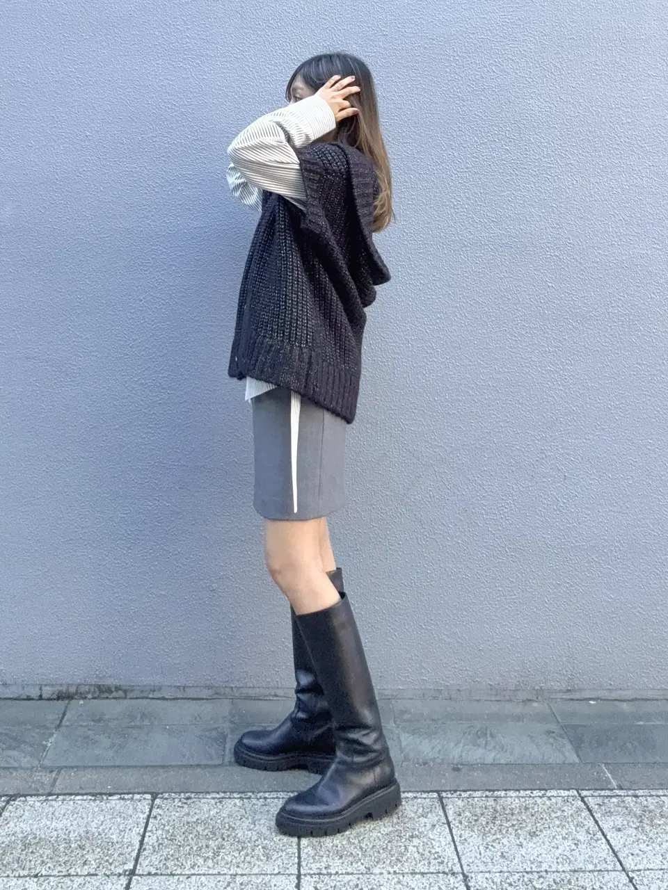 GRACE CONTINENTAL yukimi yonee コーディネート画像