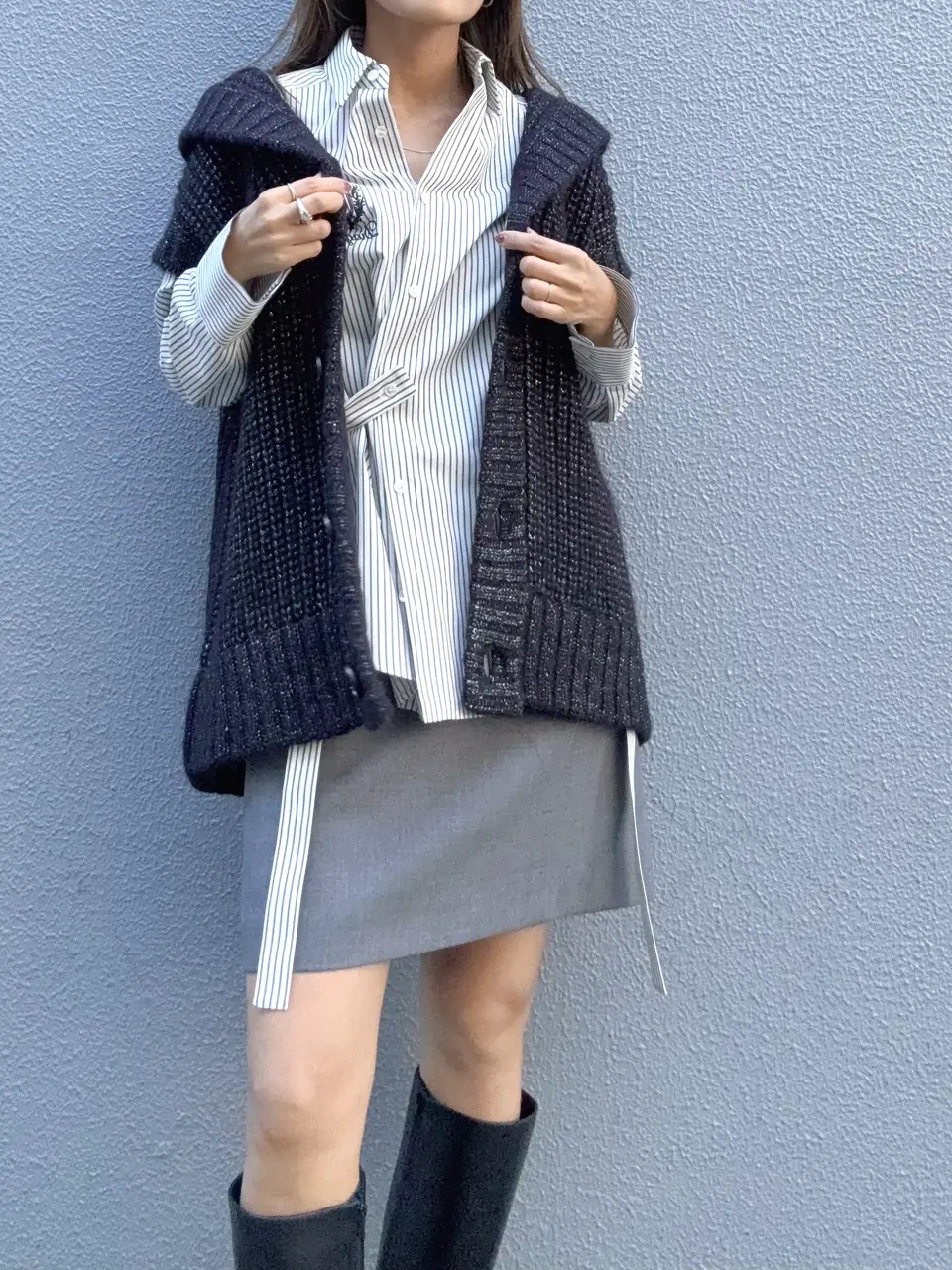 GRACE CONTINENTAL yukimi yonee コーディネート画像