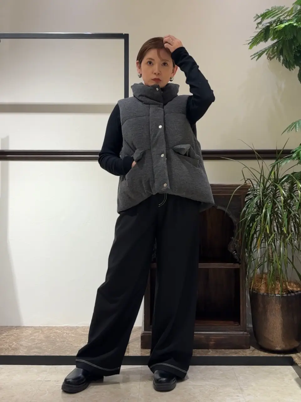 GRACE CONTINENTAL N.YURI コーディネート画像