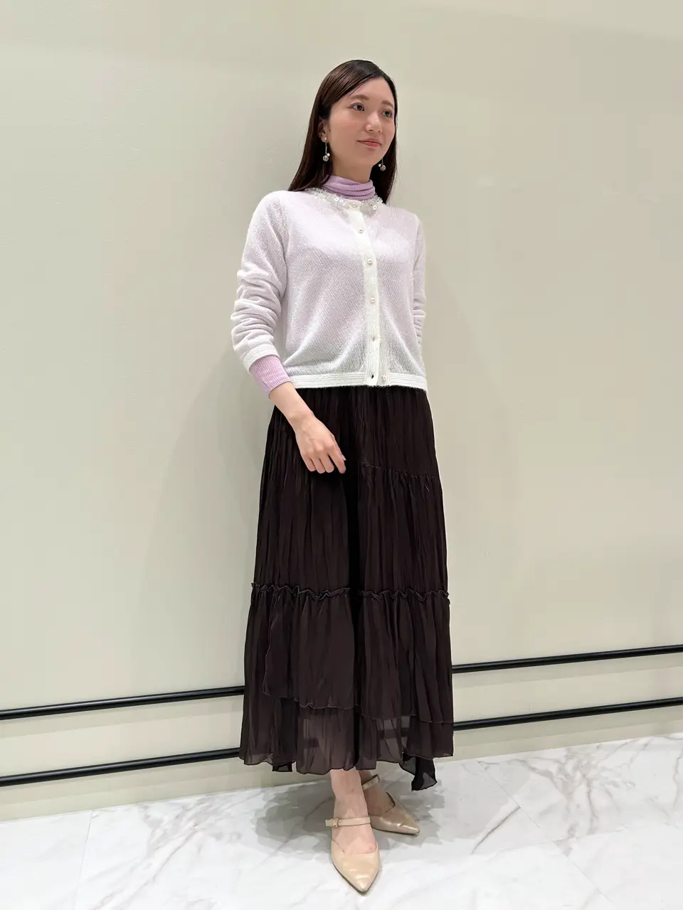 GRACE CONTINENTAL 若園　ひかり コーディネート画像