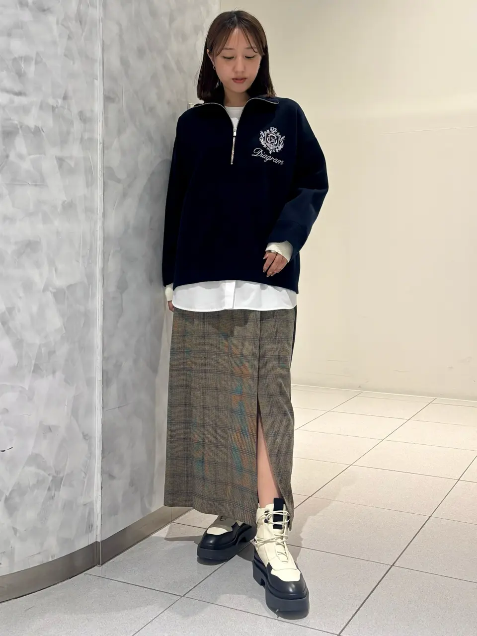 GRACE CONTINENTAL 岩永 春佳 コーディネート画像