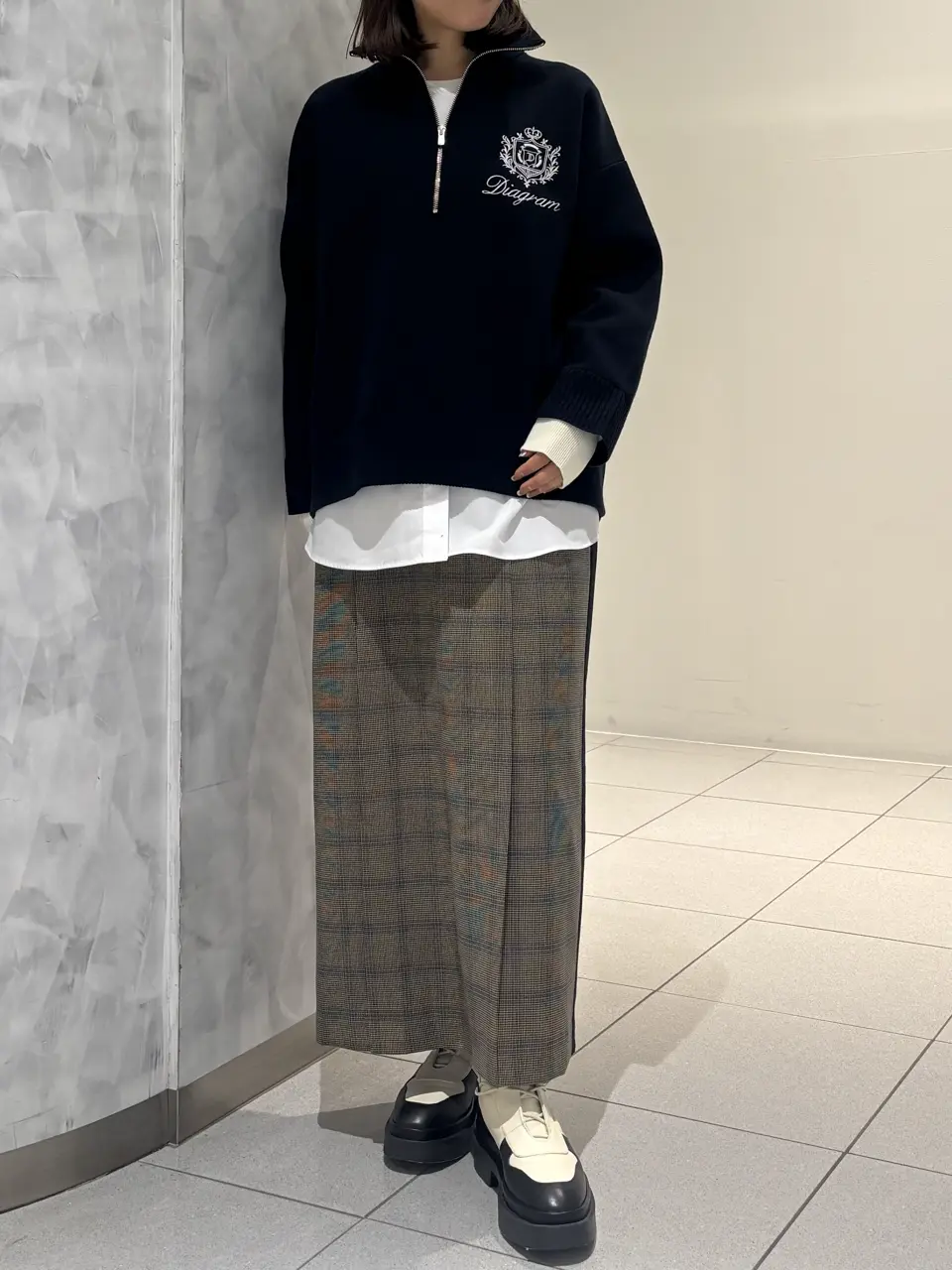 GRACE CONTINENTAL 岩永 春佳 コーディネート画像