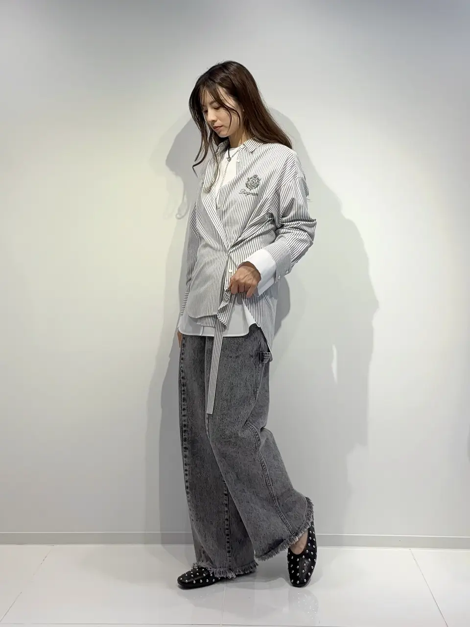 GRACE CONTINENTAL Hikaru Okada コーディネート画像