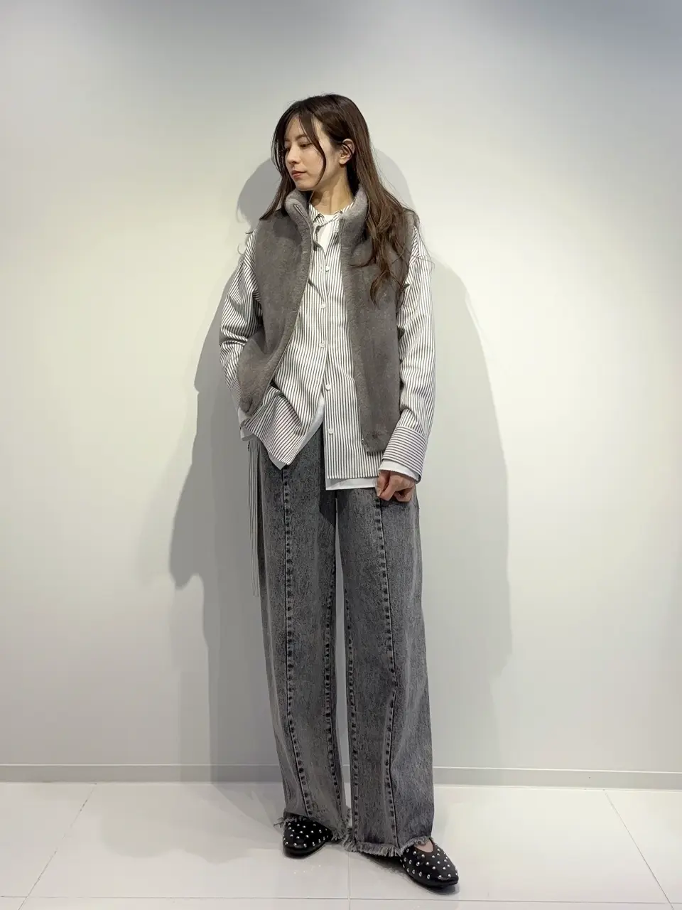 GRACE CONTINENTAL Hikaru Okada コーディネート画像