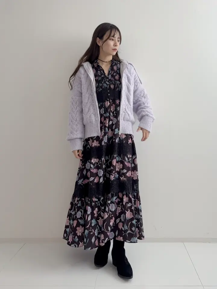 GRACE CONTINENTAL Hikaru Okada コーディネート画像