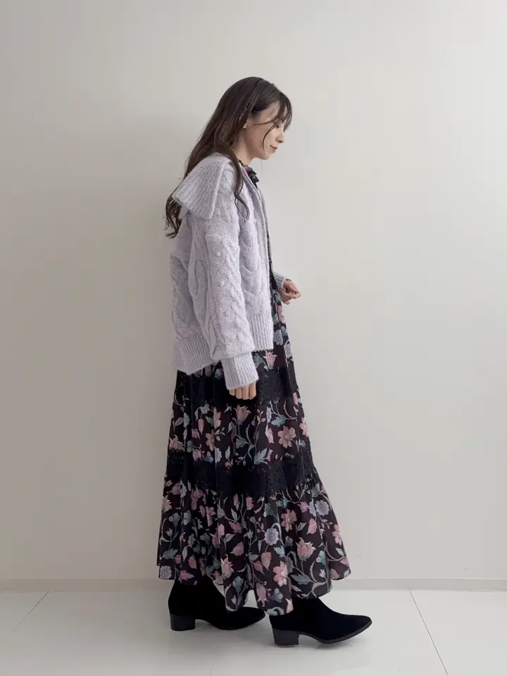 GRACE CONTINENTAL Hikaru Okada コーディネート画像