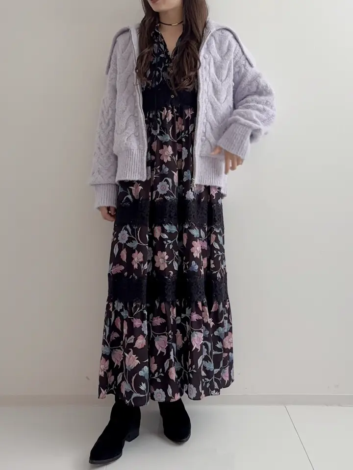 GRACE CONTINENTAL Hikaru Okada コーディネート画像