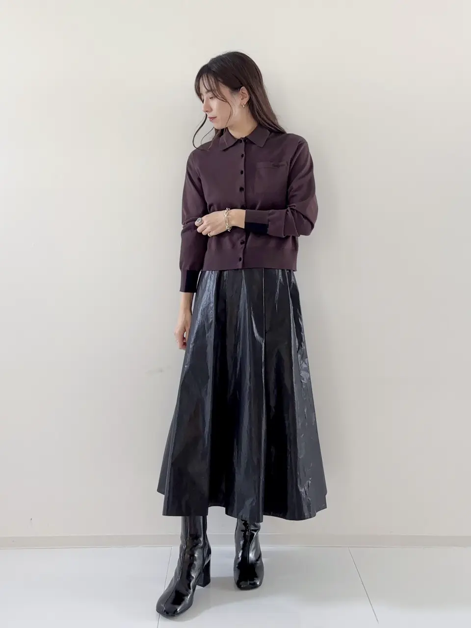 GRACE CONTINENTAL Hikaru Okada コーディネート画像