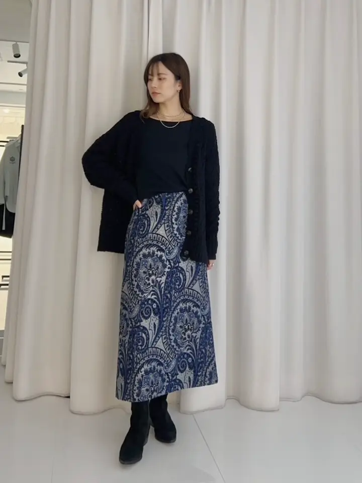 GRACE CONTINENTAL Hikaru Okada コーディネート画像