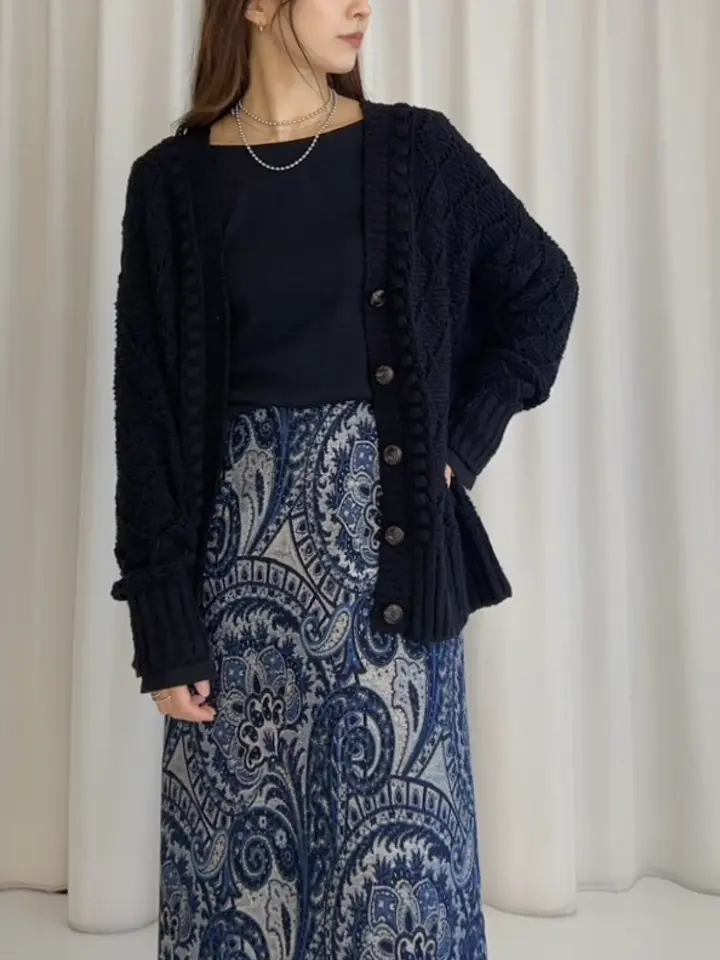 GRACE CONTINENTAL Hikaru Okada コーディネート画像