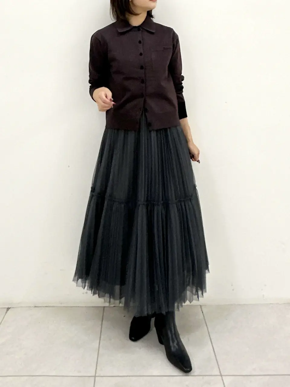 GRACE CONTINENTAL MORITA AI コーディネート画像