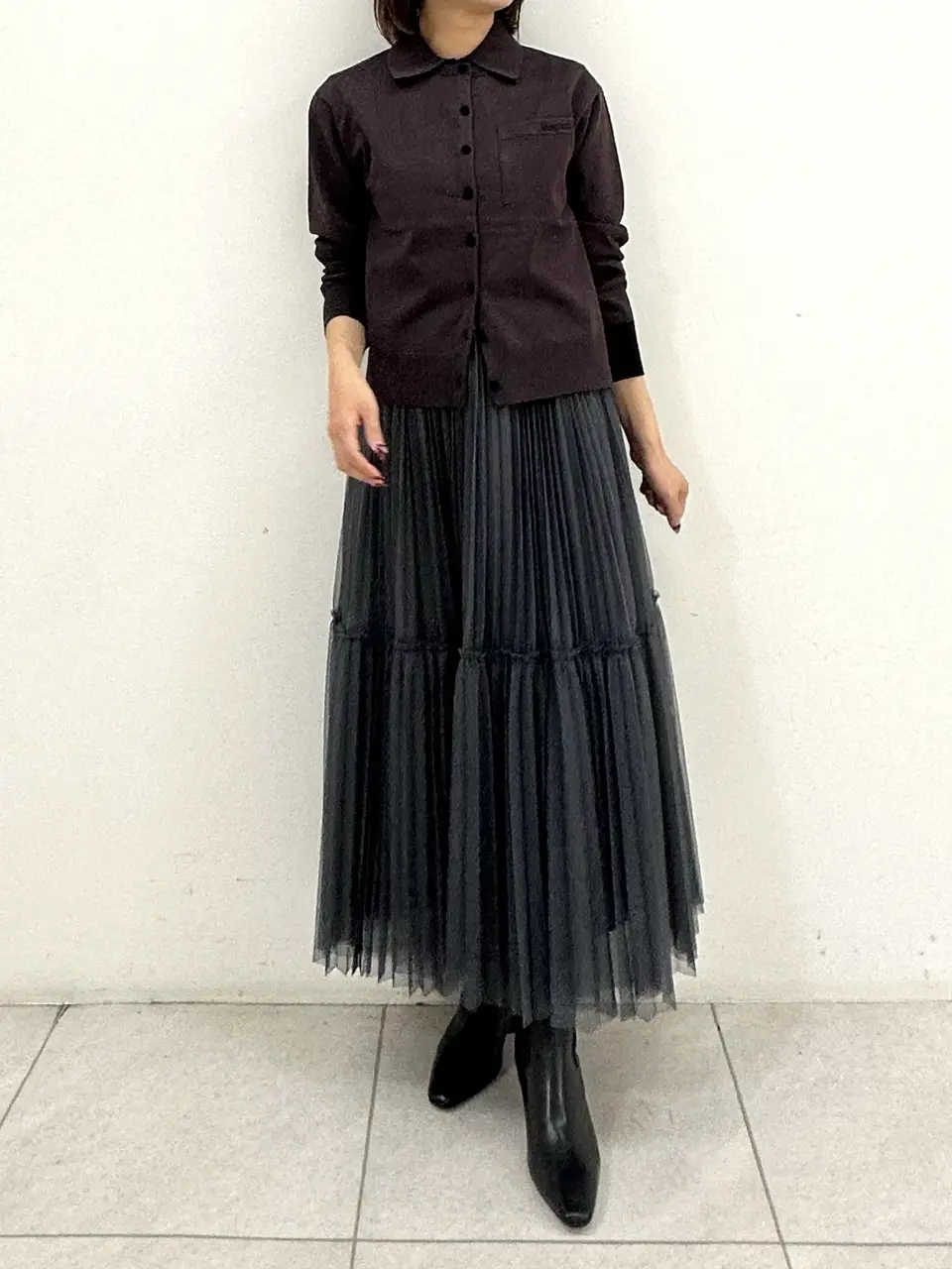 GRACE CONTINENTAL MORITA AI コーディネート画像