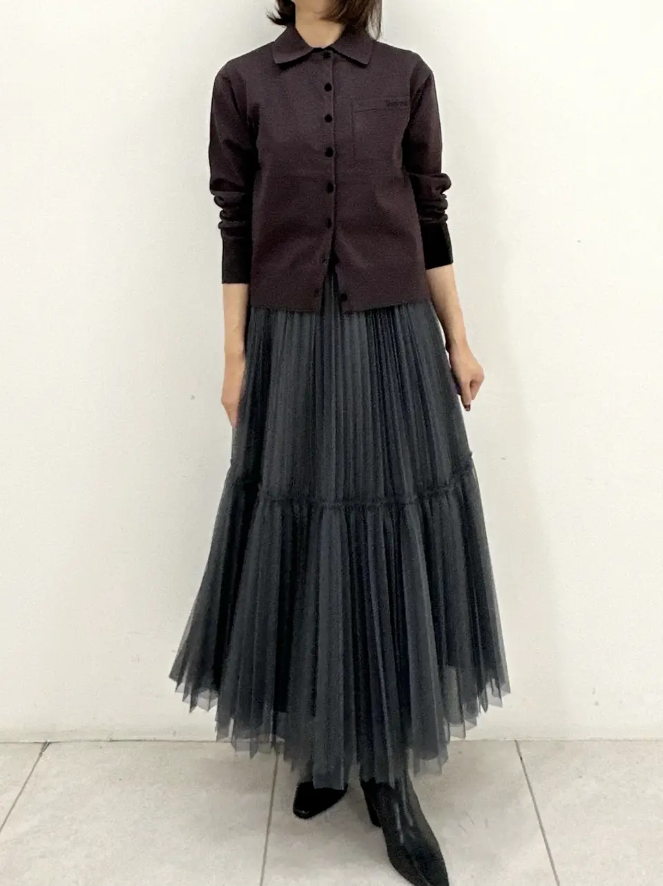 GRACE CONTINENTAL MORITA AI コーディネート画像