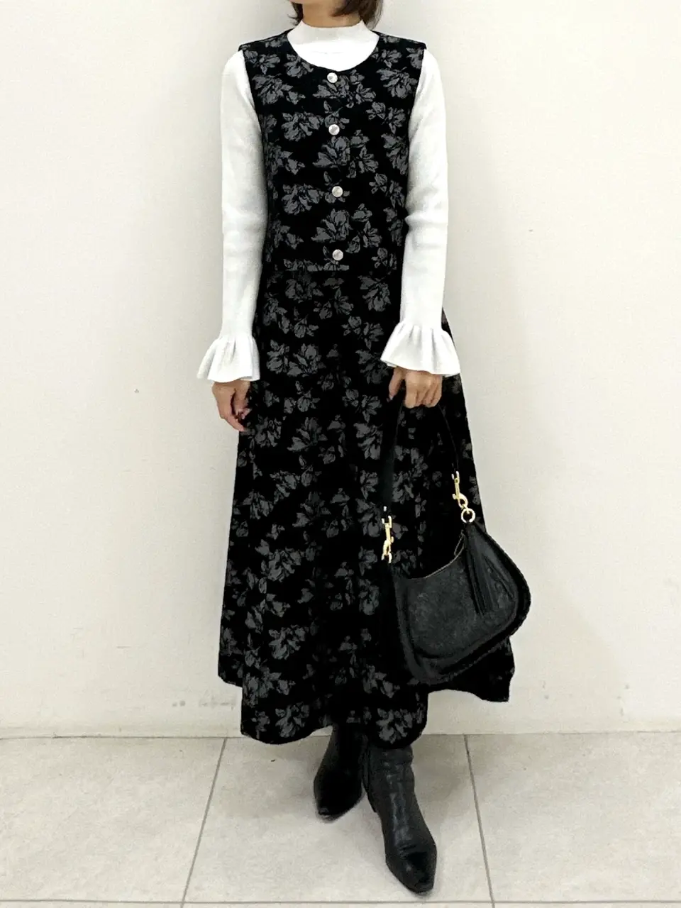 GRACE CONTINENTAL MORITA AI コーディネート画像