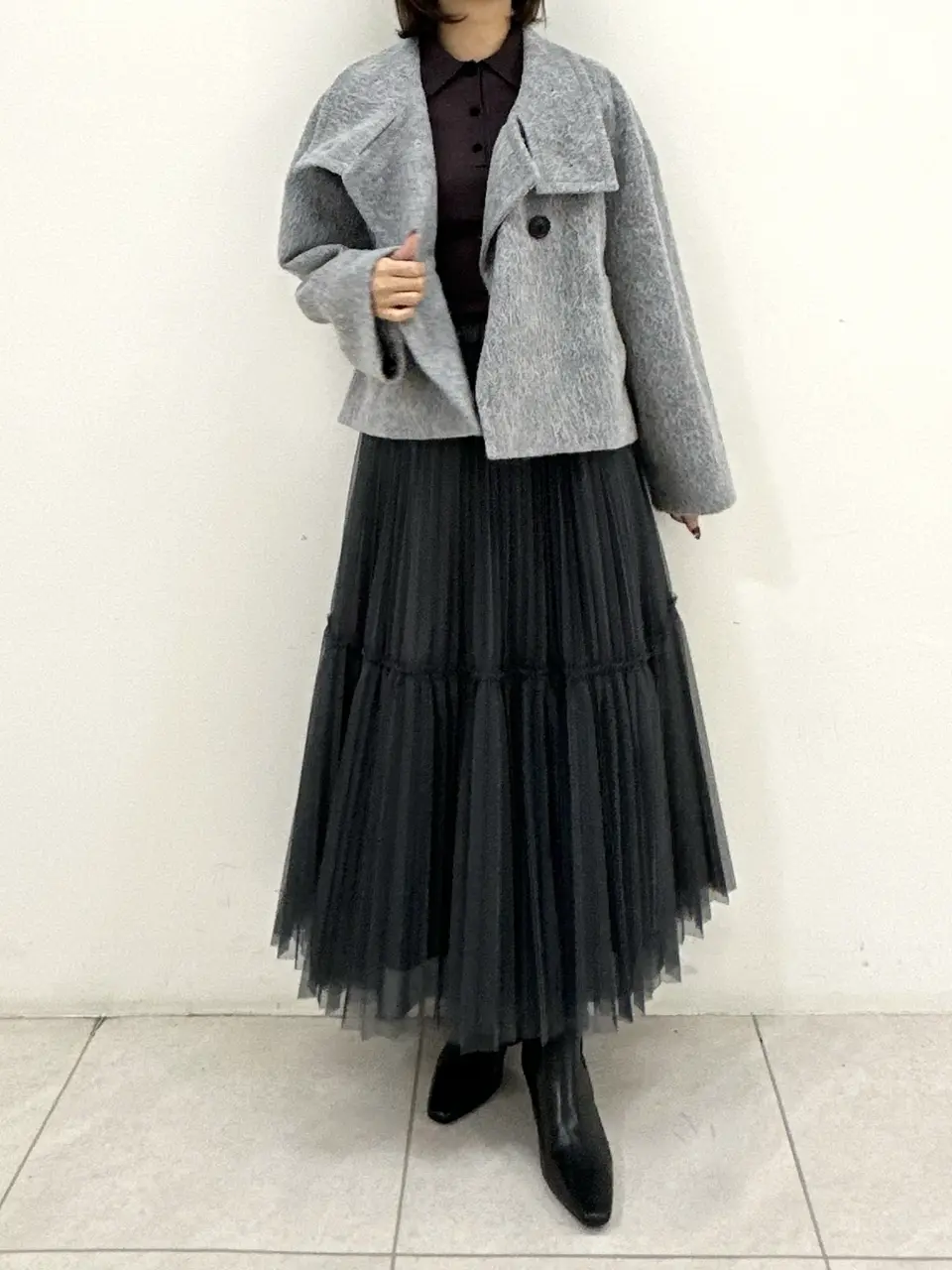 GRACE CONTINENTAL MORITA AI コーディネート画像