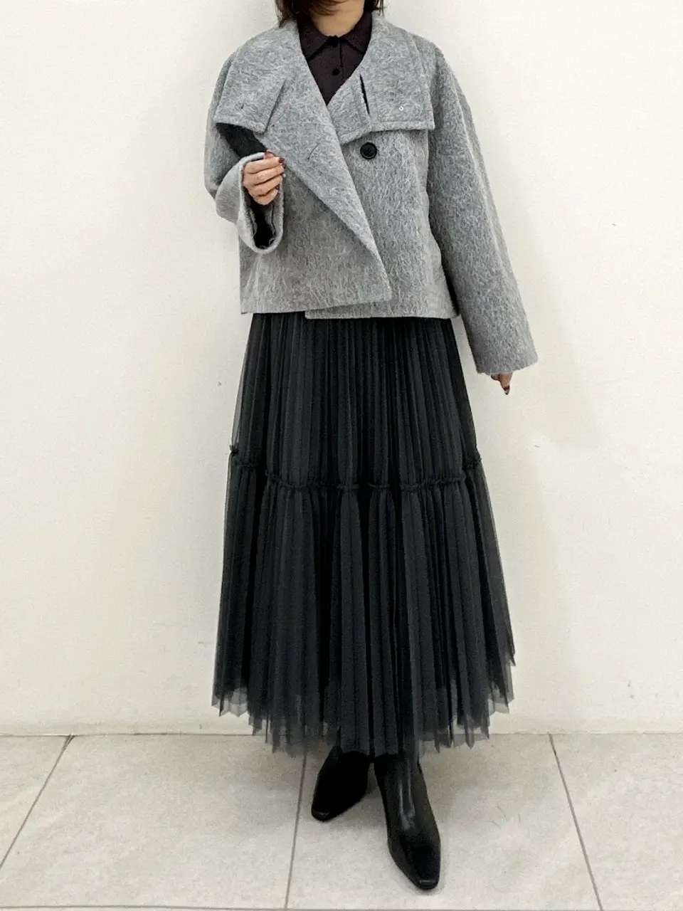 GRACE CONTINENTAL MORITA AI コーディネート画像