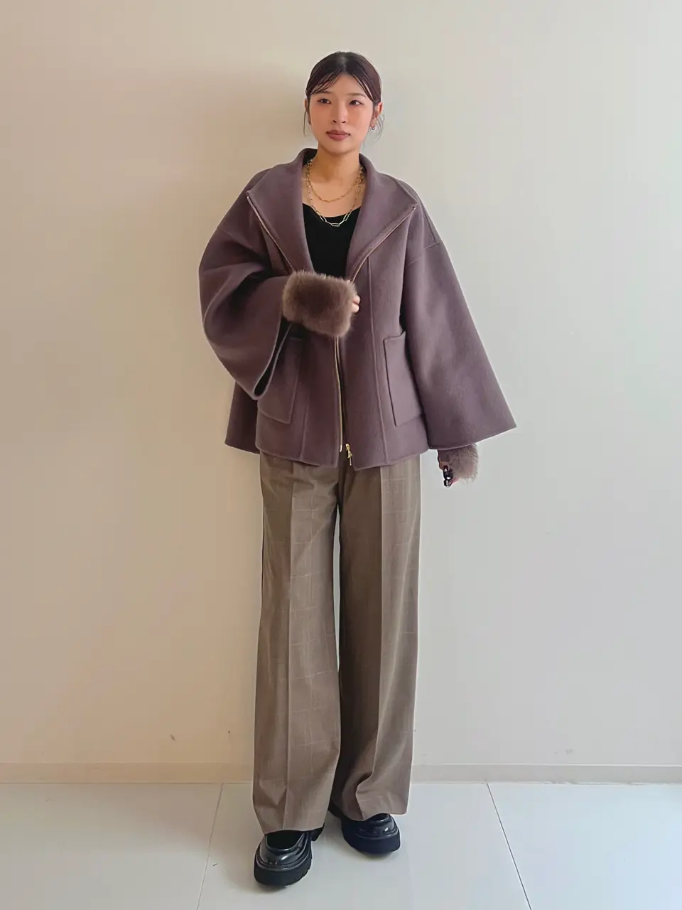 GRACE CONTINENTAL NORIA コーディネート画像