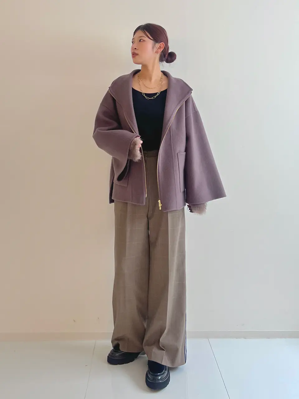 GRACE CONTINENTAL NORIA コーディネート画像