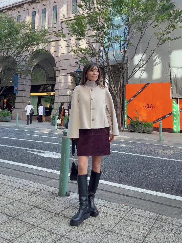 GRACE CONTINENTAL yukimi yonee コーディネート画像