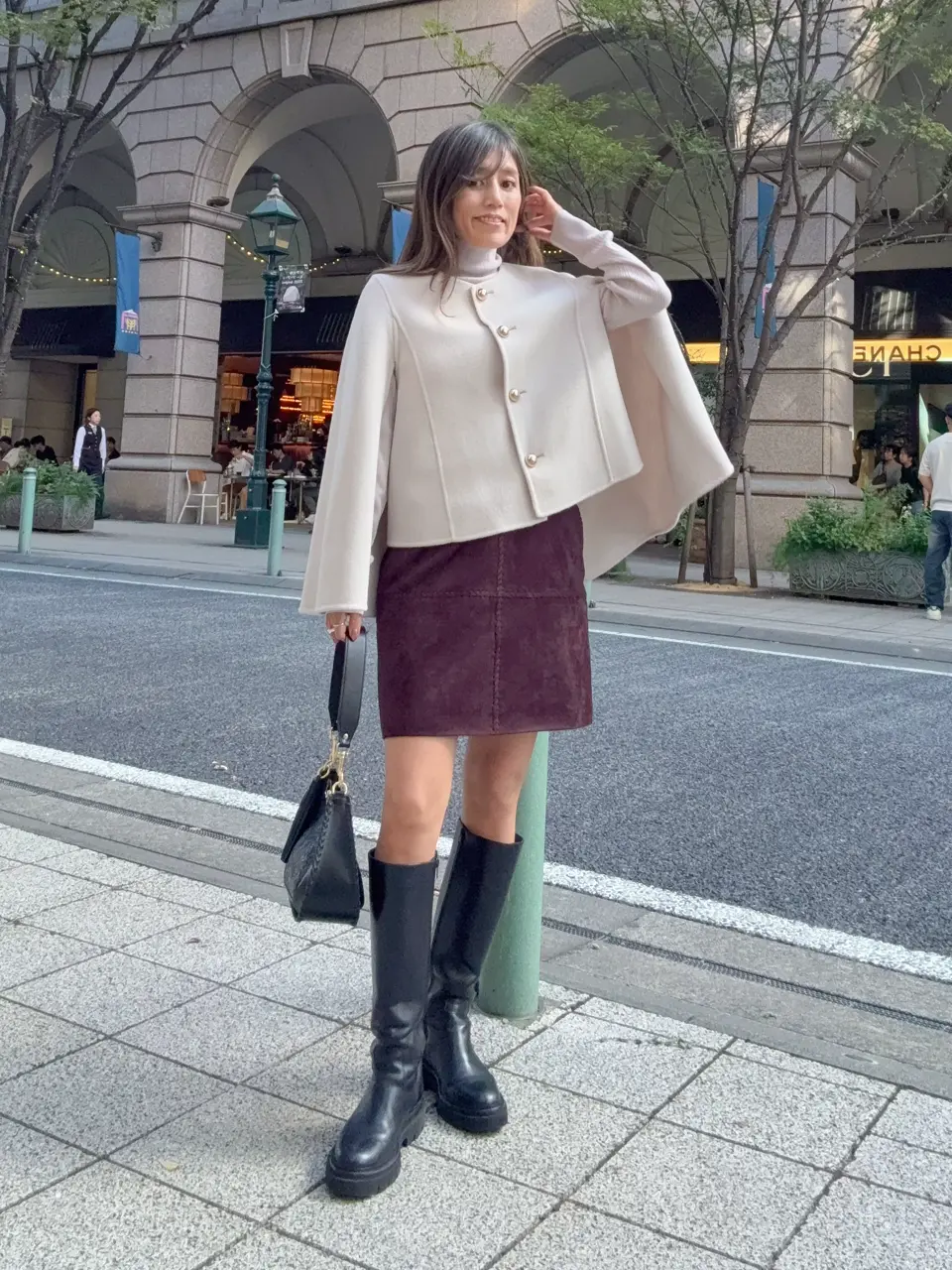 GRACE CONTINENTAL yukimi yonee コーディネート画像