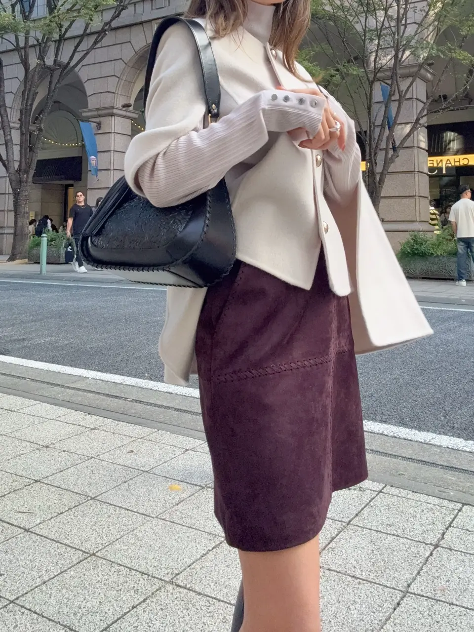 GRACE CONTINENTAL yukimi yonee コーディネート画像