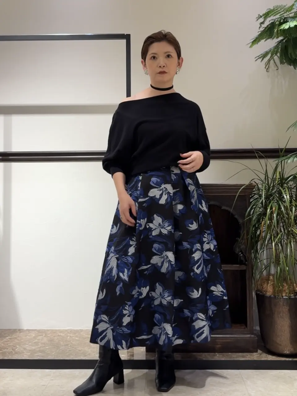 GRACE CONTINENTAL N.YURI コーディネート画像