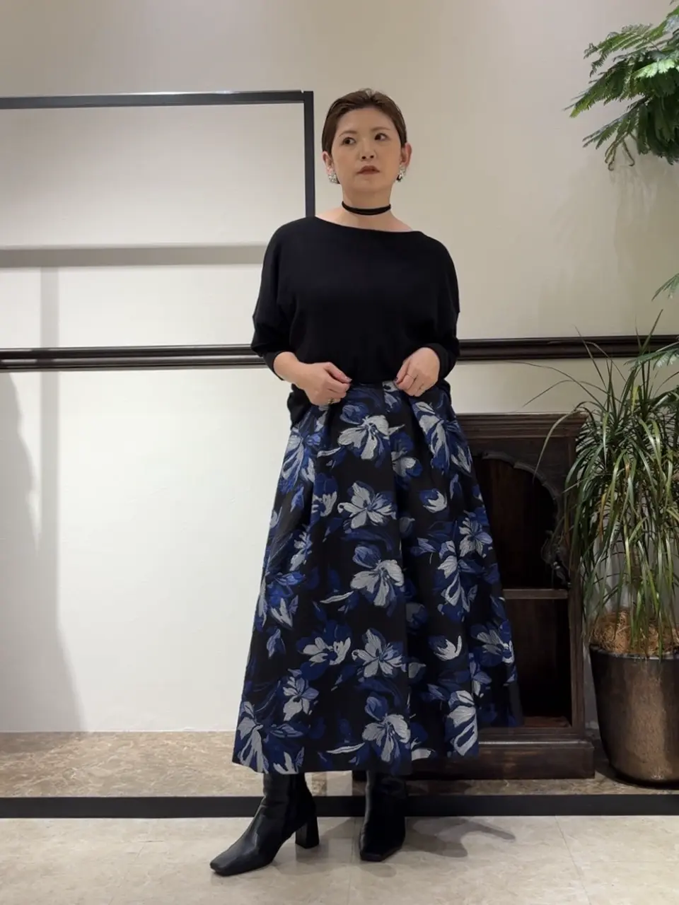 GRACE CONTINENTAL N.YURI コーディネート画像