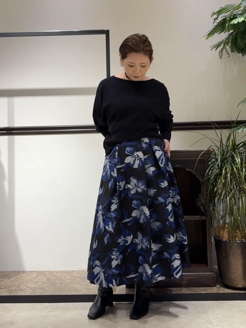 GRACE CONTINENTAL N.YURI コーディネート画像