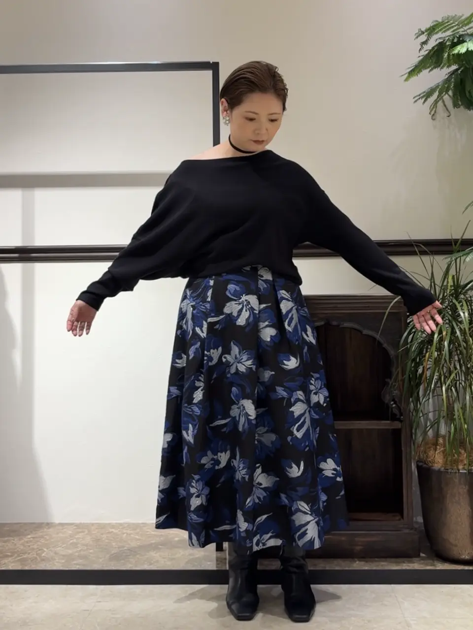 GRACE CONTINENTAL N.YURI コーディネート画像