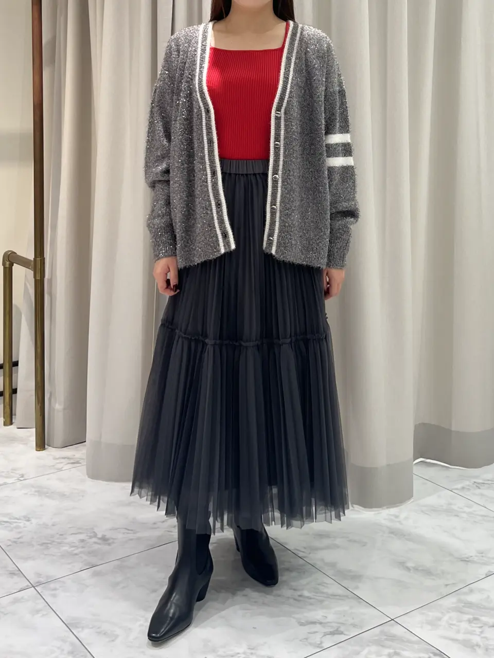 GRACE CONTINENTAL 赤坂 梨来 コーディネート画像