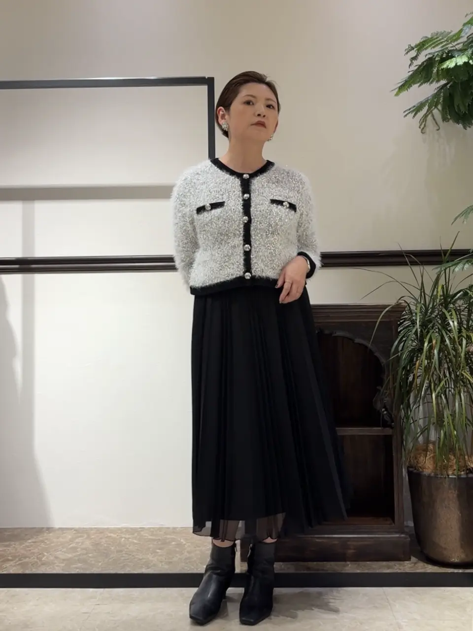 GRACE CONTINENTAL N.YURI コーディネート画像