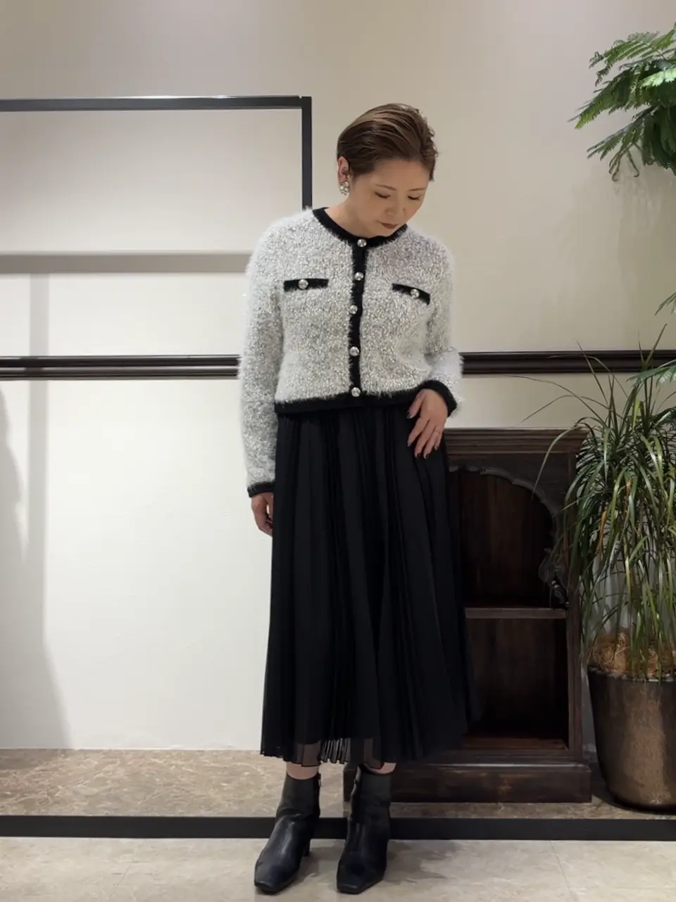 GRACE CONTINENTAL N.YURI コーディネート画像