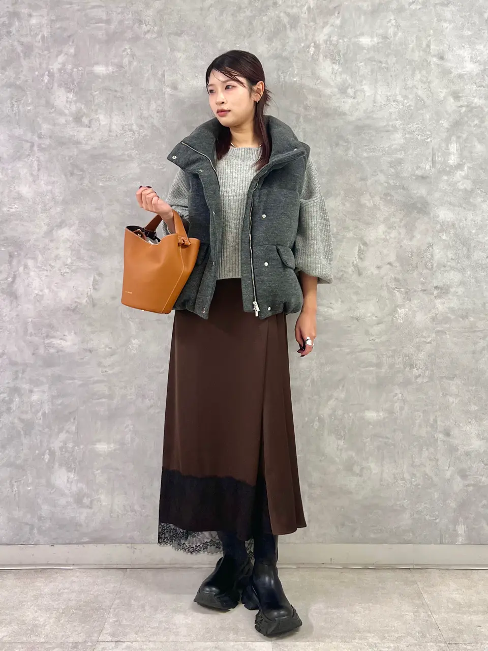 GRACE CONTINENTAL NORIA コーディネート画像