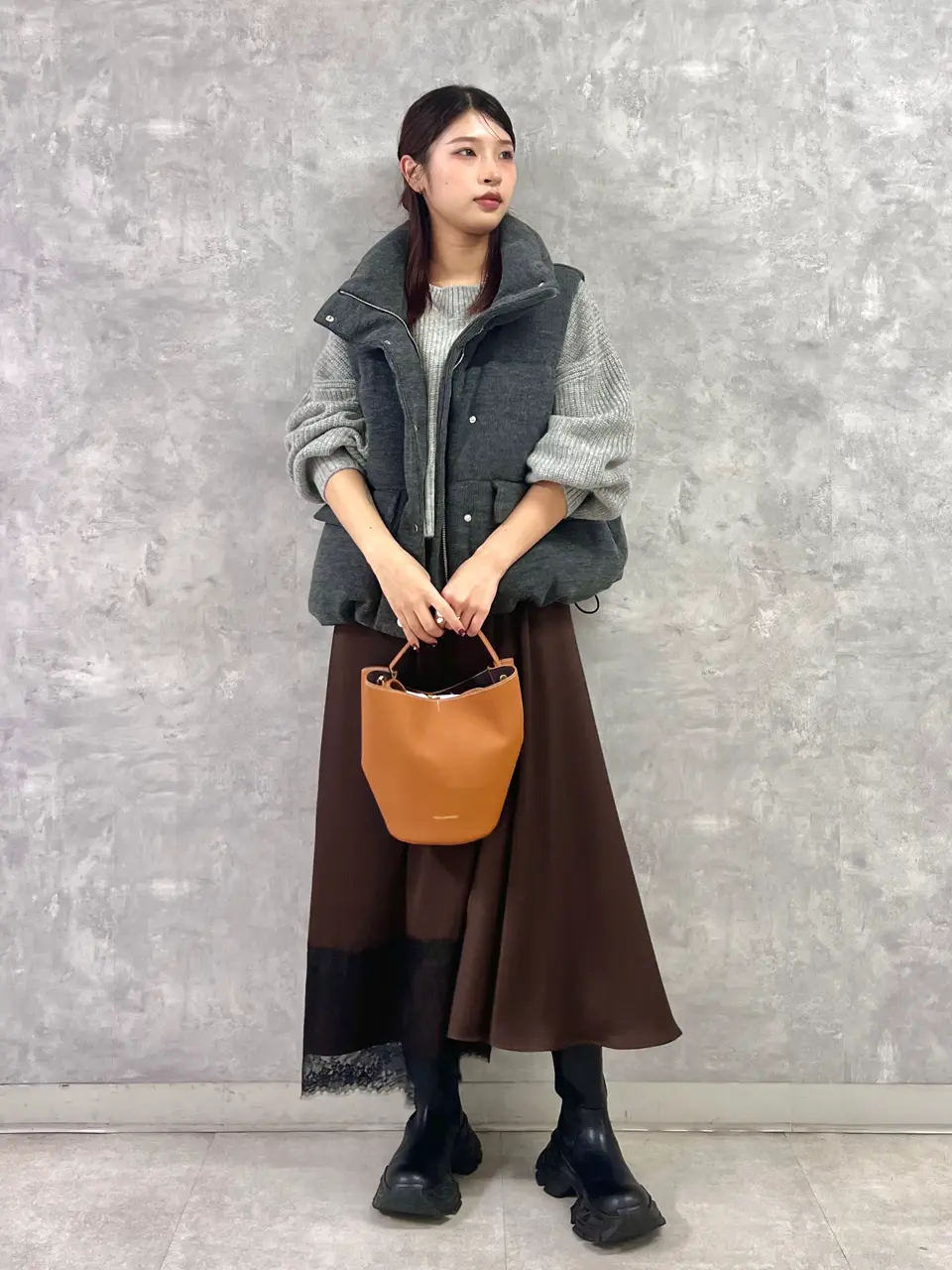 GRACE CONTINENTAL NORIA コーディネート画像