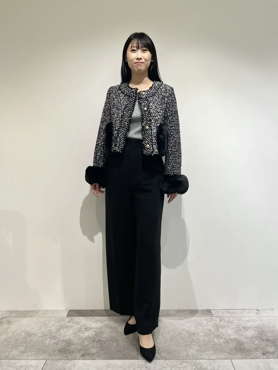 GRACE CONTINENTAL 端場　わかな コーディネート画像