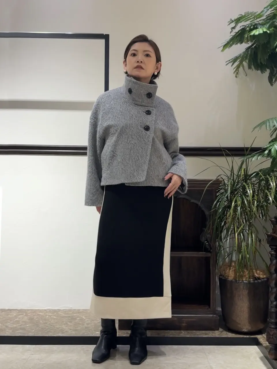 GRACE CONTINENTAL N.YURI コーディネート画像