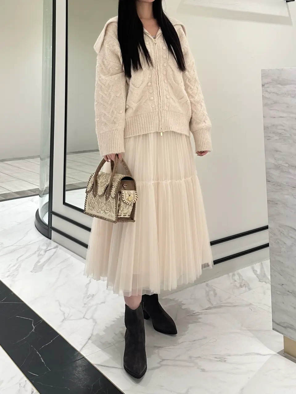 GRACE CONTINENTAL 髙田　美衣 コーディネート画像