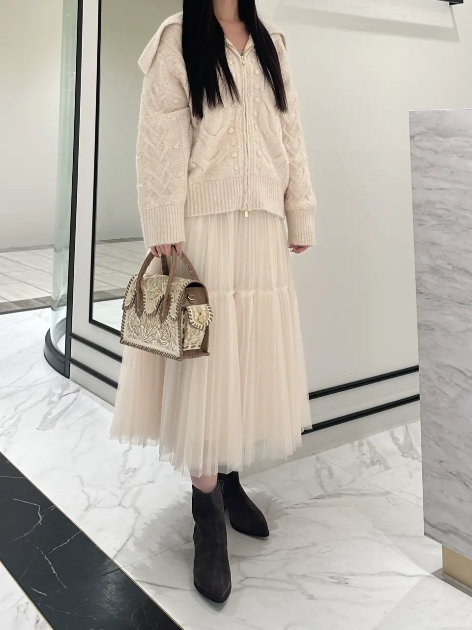 GRACE CONTINENTAL 髙田　美衣 コーディネート画像