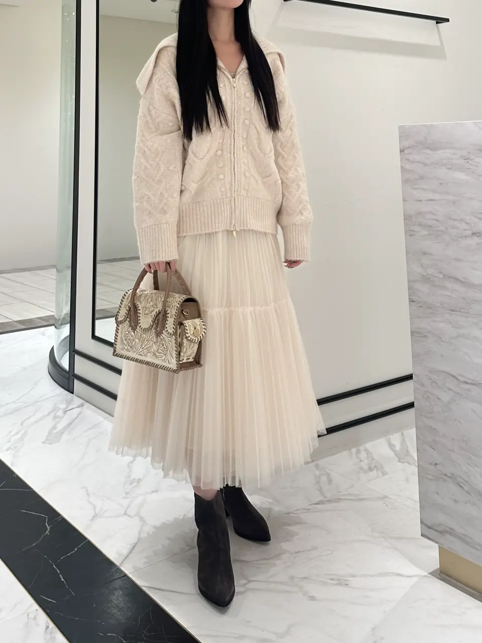 GRACE CONTINENTAL 髙田　美衣 コーディネート画像