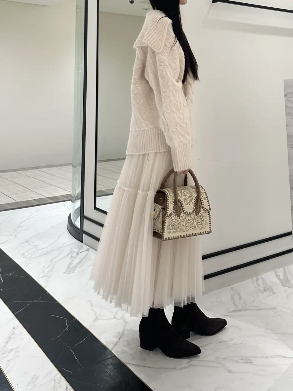 GRACE CONTINENTAL 髙田　美衣 コーディネート画像