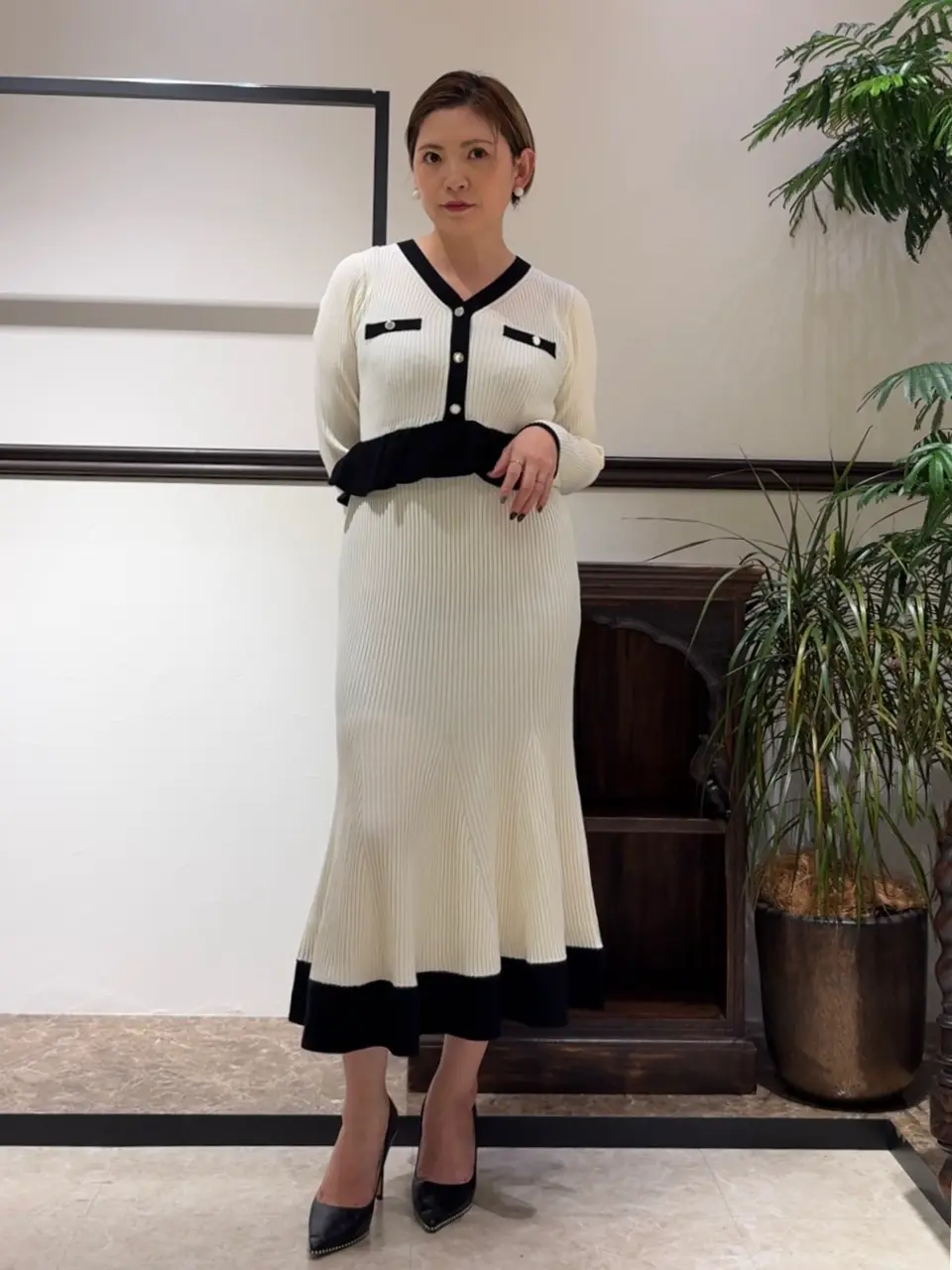 GRACE CONTINENTAL N.YURI コーディネート画像