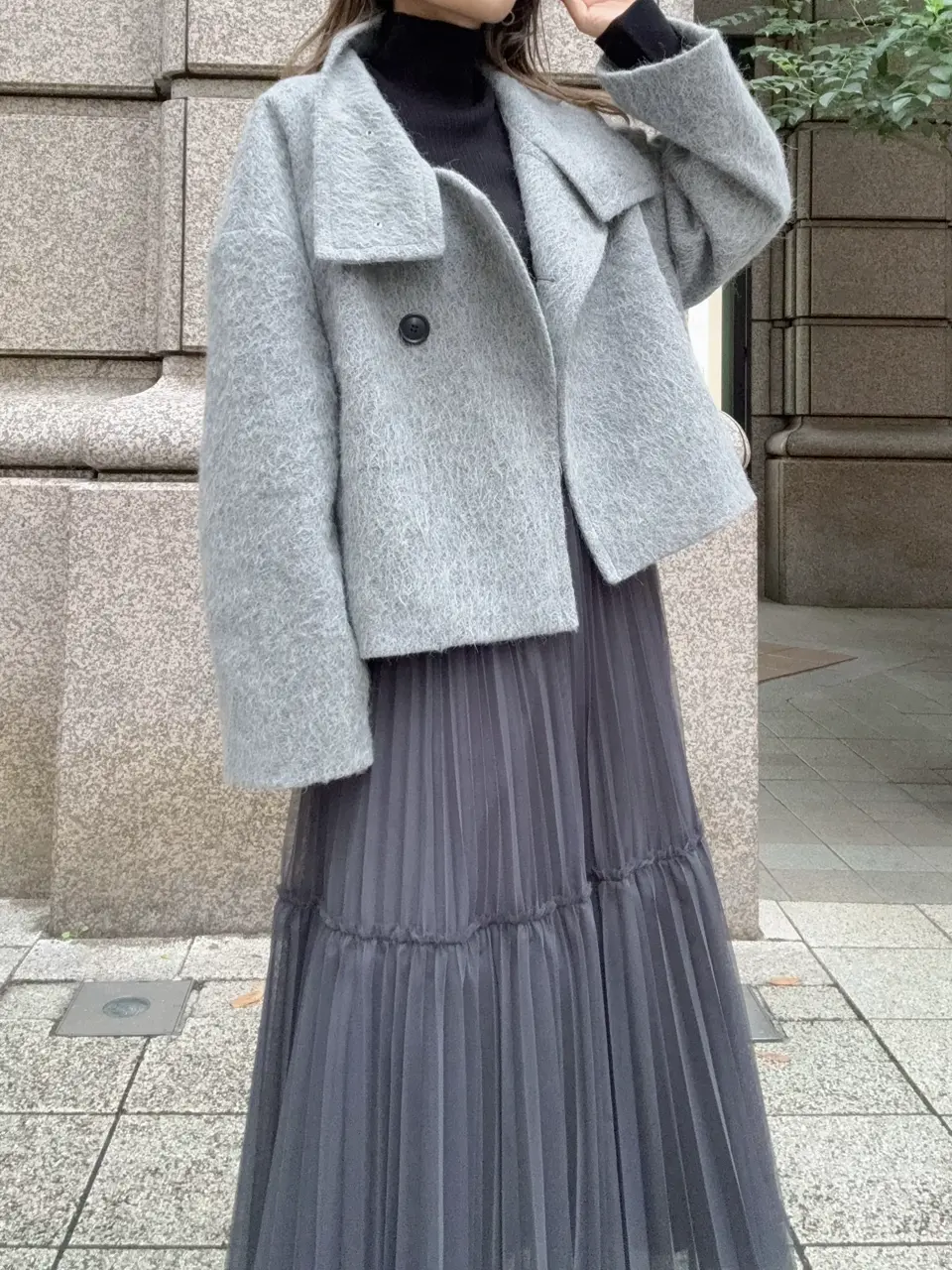 GRACE CONTINENTAL yukimi yonee コーディネート画像