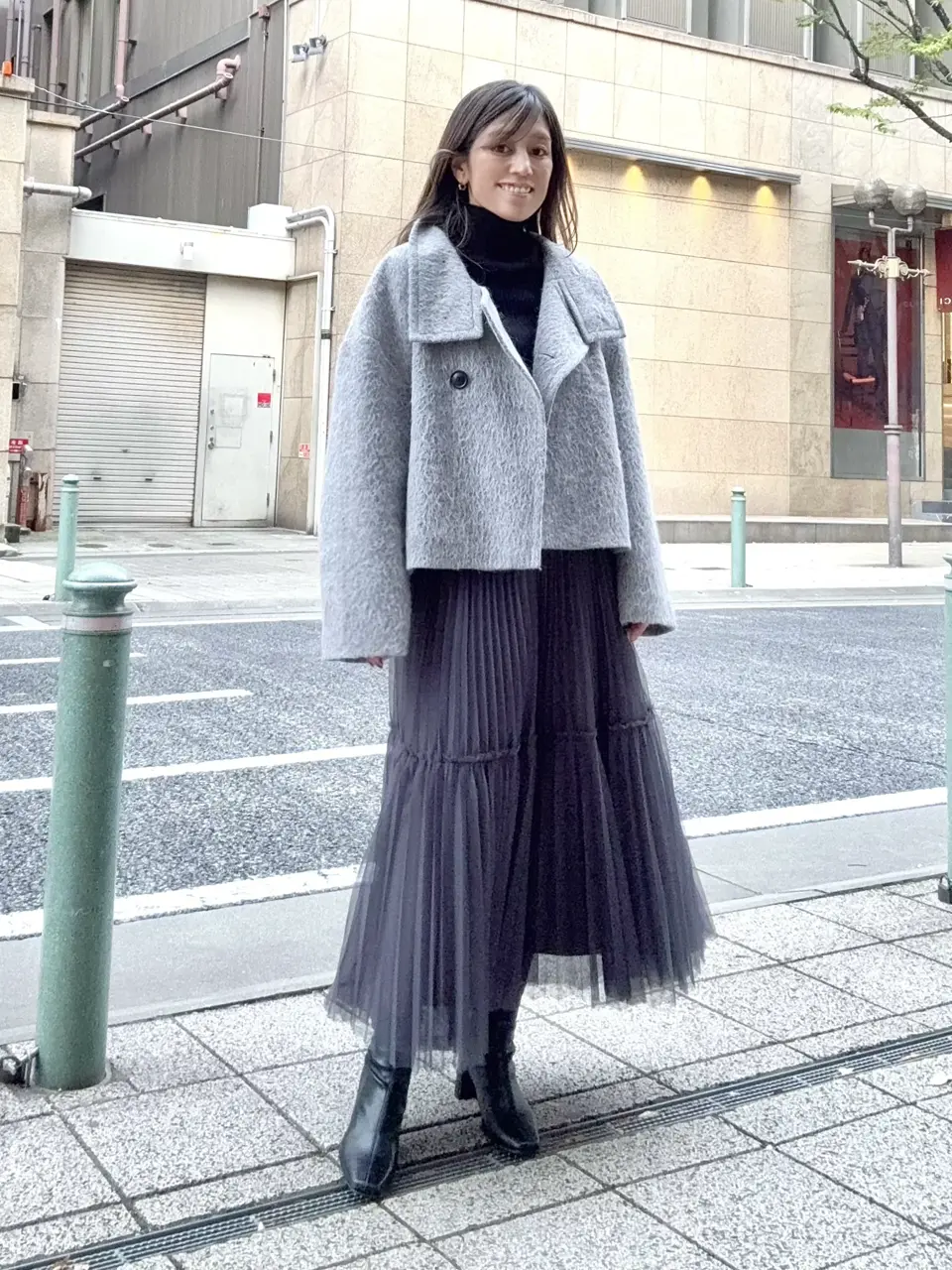 GRACE CONTINENTAL yukimi yonee コーディネート画像