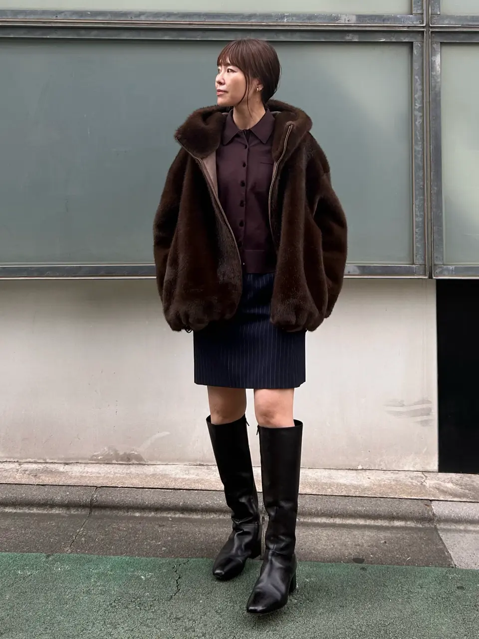  古川温子 コーディネート画像