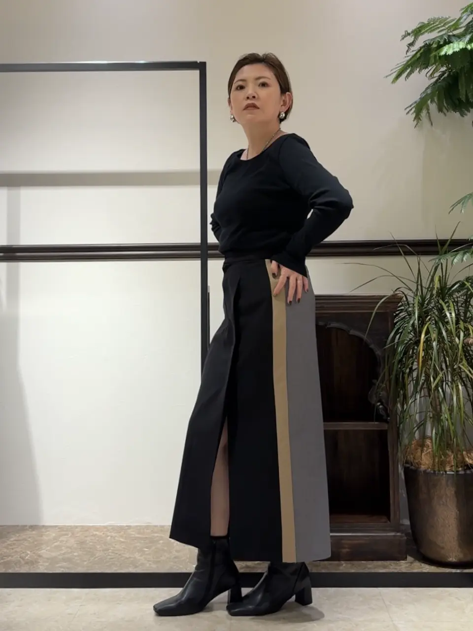 GRACE CONTINENTAL N.YURI コーディネート画像