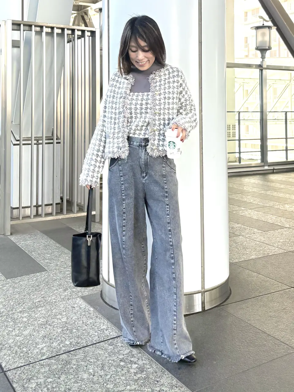 GRACE CONTINENTAL yukimi yonee コーディネート画像