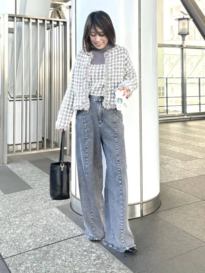 GRACE CONTINENTAL yukimi yonee コーディネート画像