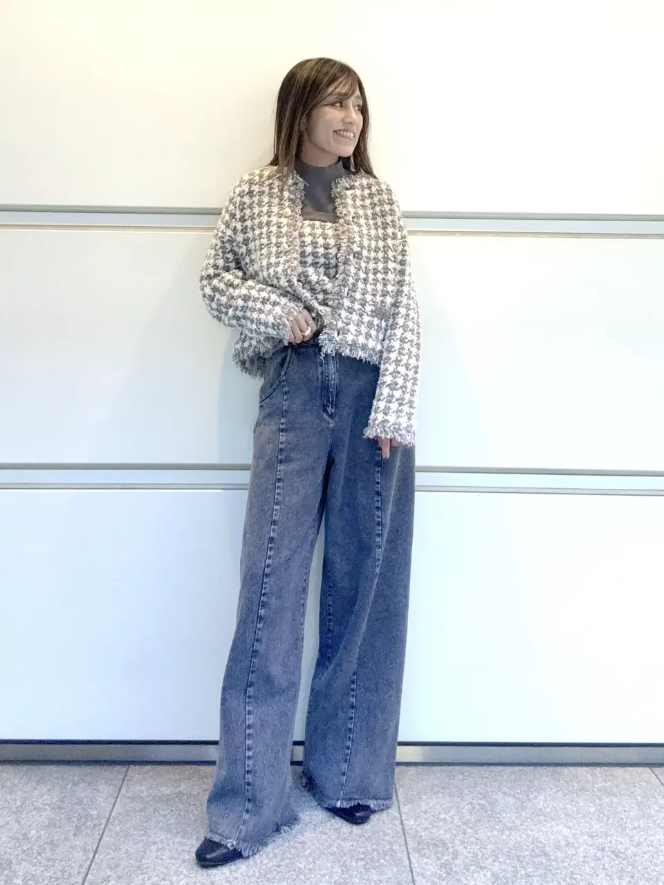 GRACE CONTINENTAL yukimi yonee コーディネート画像