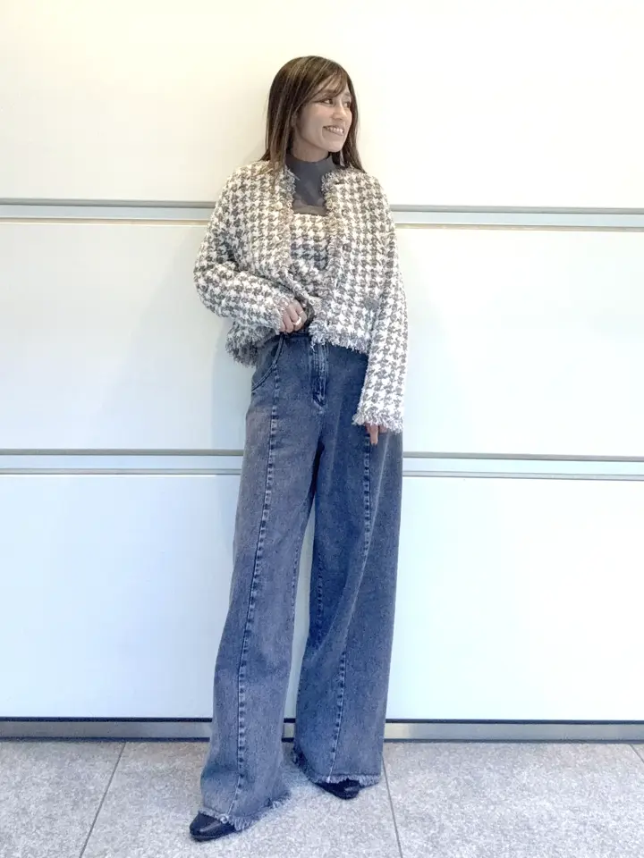 GRACE CONTINENTAL yukimi yonee コーディネート画像